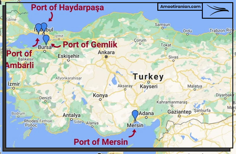 Turkey ports 