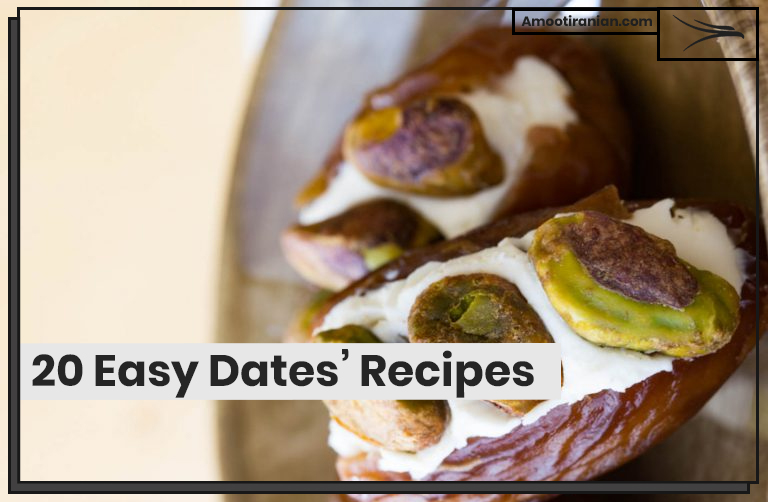 dates stuffed with pistachio